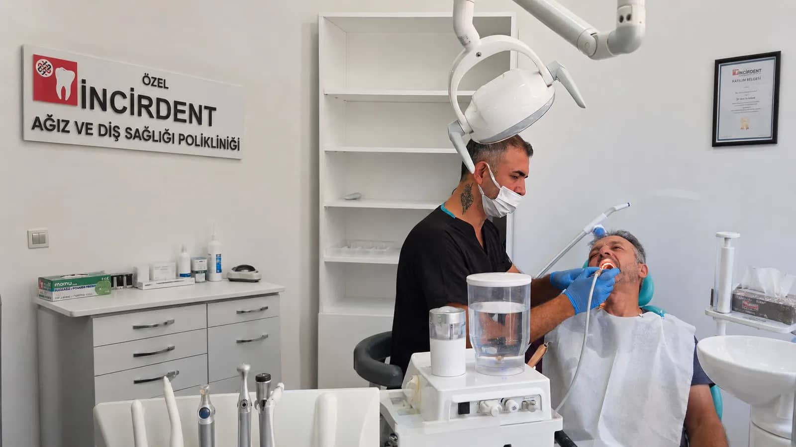 İncirDent kliniğinde modern tedavi ortamı